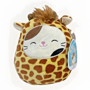 Squishmallow Cam Giraffe Plush Toy 10" Stuffed Animal Costume Squad 8 New